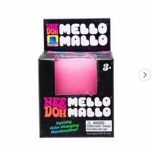 NeeDoh Mello Mallo PINK Color-Changing